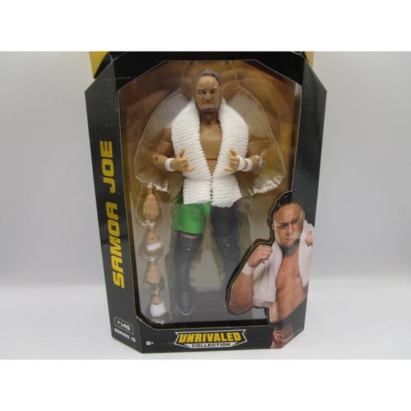 AEW Unrivaled Collection Series 15 Samoa Joe #145 Action Figure - Picture 2 of 3